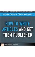 How to Write Articles and Get them Published