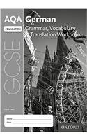 AQA GCSE German Foundation Grammar, Vocabulary & Translation Workbook for the 2016 specification (Pack of 8)