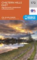 Chiltern Hills East: (172 OS Explorer Map)
