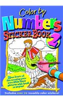 Color by Numbers Sticker-Book
