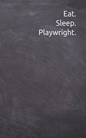 Eat. Sleep. Playwright.