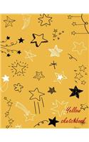 yellow sketchbook