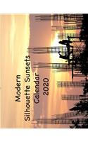 Modern Silhouette Sunsets 2020