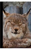 Lynx Notebook: small lined Lynx Notebook / Travel Journal to write in (6'' x 9'') 120 pages