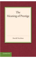 Meaning of Prestige