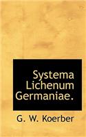 Systema Lichenum Germaniae.