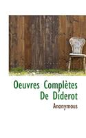 Oeuvres Completes de Diderot