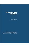 Evidence and Meaning