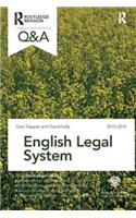 Q&A English Legal System 2013-2014