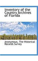 Inventory of the Country Archives of Florida