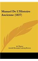 Manuel De L'Histoire Ancienne (1827)