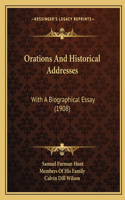 Orations and Historical Addresses