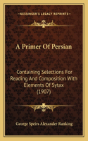 Primer Of Persian
