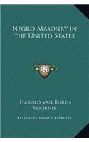 Negro Masonry in the United States