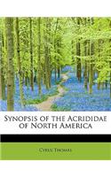 Synopsis of the Acrididae of North America