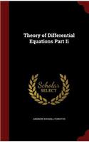 Theory of Differential Equations Part Ii