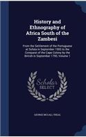 History and Ethnography of Africa South of the Zambesi