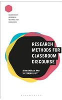 Research Methods for Classroom Discourse