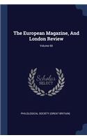 The European Magazine, And London Review; Volume 60