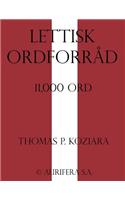 Lettisk Ordforrad