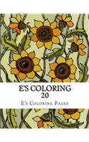 E's Coloring 20