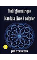 Motif géométrique Mandala Livre à colorier