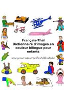 Français-Thaï Dictionnaire d'images en couleur bilingue pour enfants