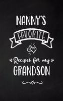 Nanny's Favorite, Recipes for My Grandson