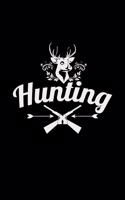 Hunting: Hunting - 6x9 - grid - squared paper - notebook - notes
