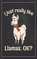 I Just Really Like Llamas OK