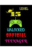 Level 15 Uulocked Official Teenager