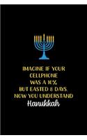 Imagine If your Cellphone Was a 10% But Easted 8 Days. Now you Understand Hanukkah