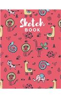 Sketch Book: 8.5 x 11 Sketchbook for Creative Drawing and Sketching Activities For Kids and Adults