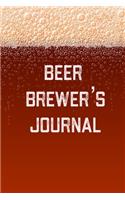 Beer Brewer's Journal
