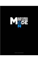 Marching Band Mode ON: Genkouyoushi Notebook(939 Genkouyoushi Notebook)