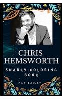 Chris Hemsworth Snarky Coloring Book