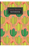 Cactus Blossom Notebook: A Back to School Creative Journal for Girls