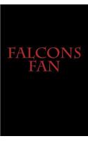 Falcons Fan: A Sports Themed Unofficial NFL Notebook Journal for Your Everyday Needs