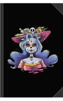 Day of the Dead La Calavera Catrina Journal Notebook: Blank Lined Ruled for Writing 6x9 120 Pages