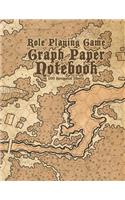 Role Playing Game Graph Paper Notebook 100 Hexagonal Sheets