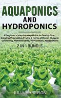 AQUAPONICS And HYDROPONICS 2 in 1 Bundle