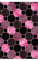 Bullet Journal Notebook Dotty Hexagon Pattern 7