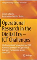 Operational Research in the Digital Era – ICT Challenges