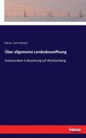 Über allgemeine Landesbewaffnung