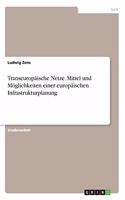 Transeuropäische Netze. Mittel und Möglichkeiten einer europäischen Infrastrukturplanung