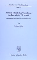 Formen Offentlicher Verwaltung Im Bereich Der Wirtschaft