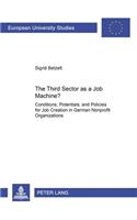 Third Sector as a Job Machine?