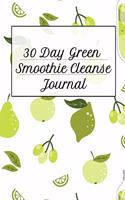 30 Day Green Smoothie Cleanse Journal