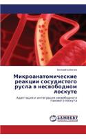 Mikroanatomicheskie Reaktsii Sosudistogo Rusla V Nesvobodnom Loskute