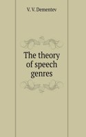 The theory of speech genres
